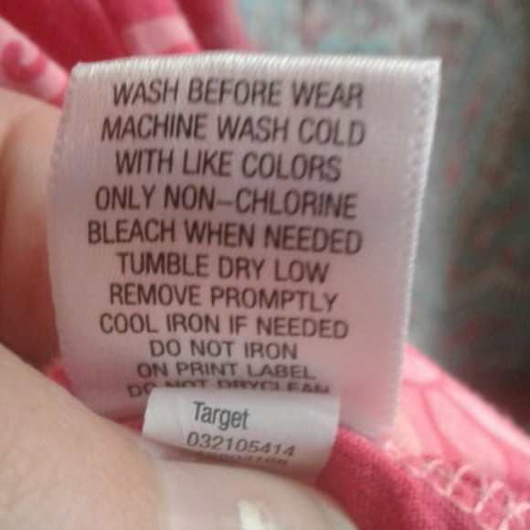 Mossimo Supply Co. Pink V-Neck Blouse, Size XL - Picture 8 of 8